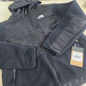 The North Face Black Fleece Jacket Woman Sz M NEW